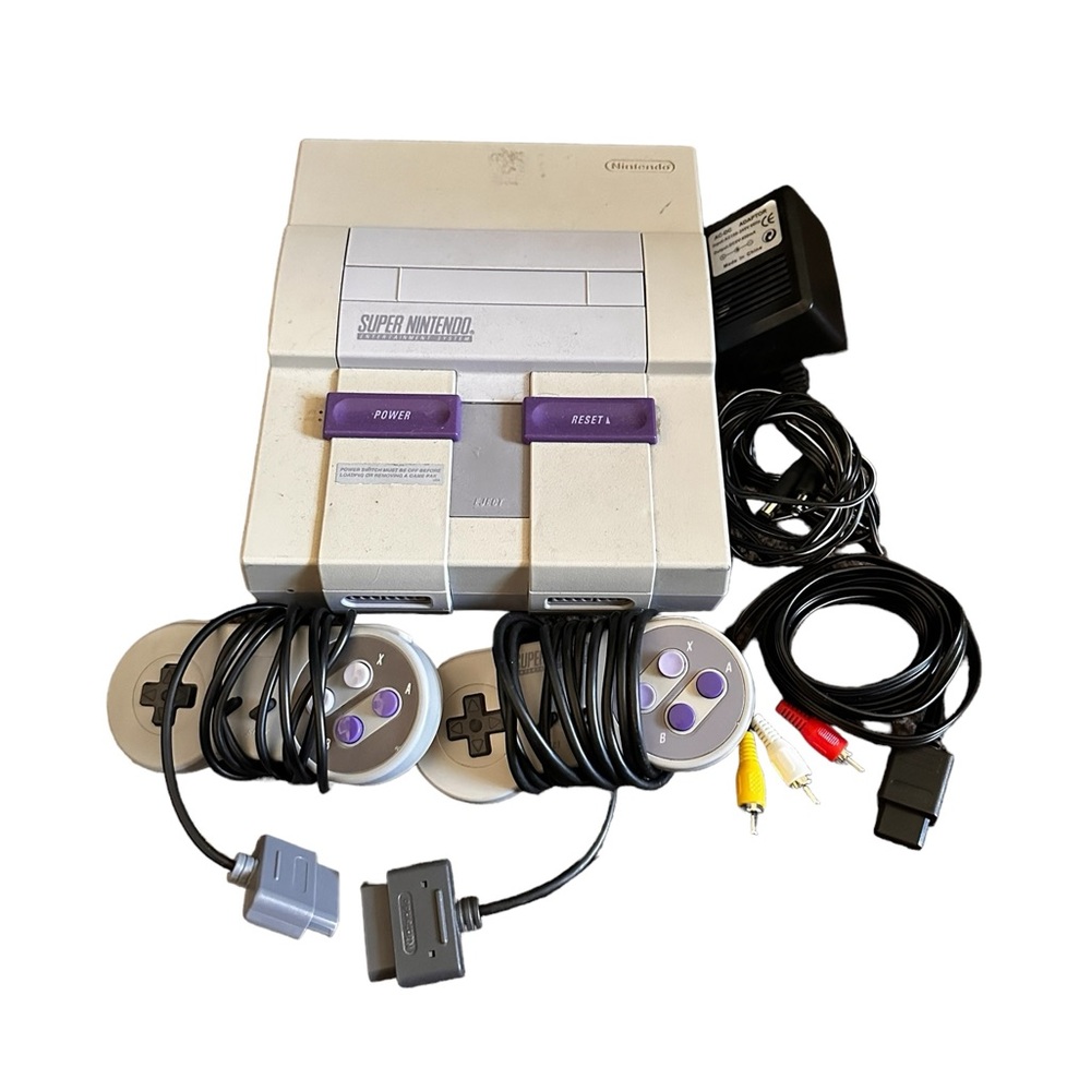 Classic Super Nintendo Console